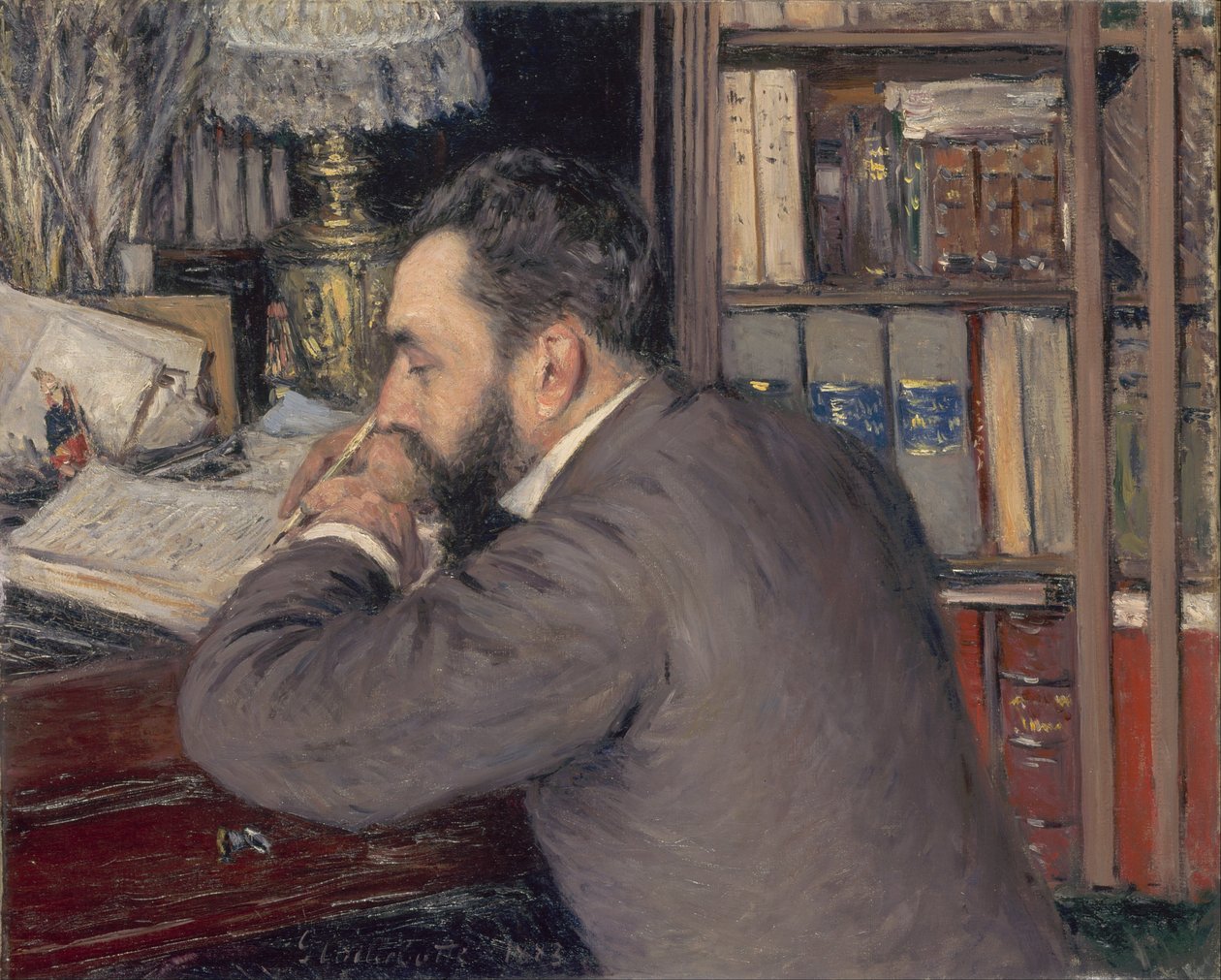 Henri Cordier od Gustave Caillebotte