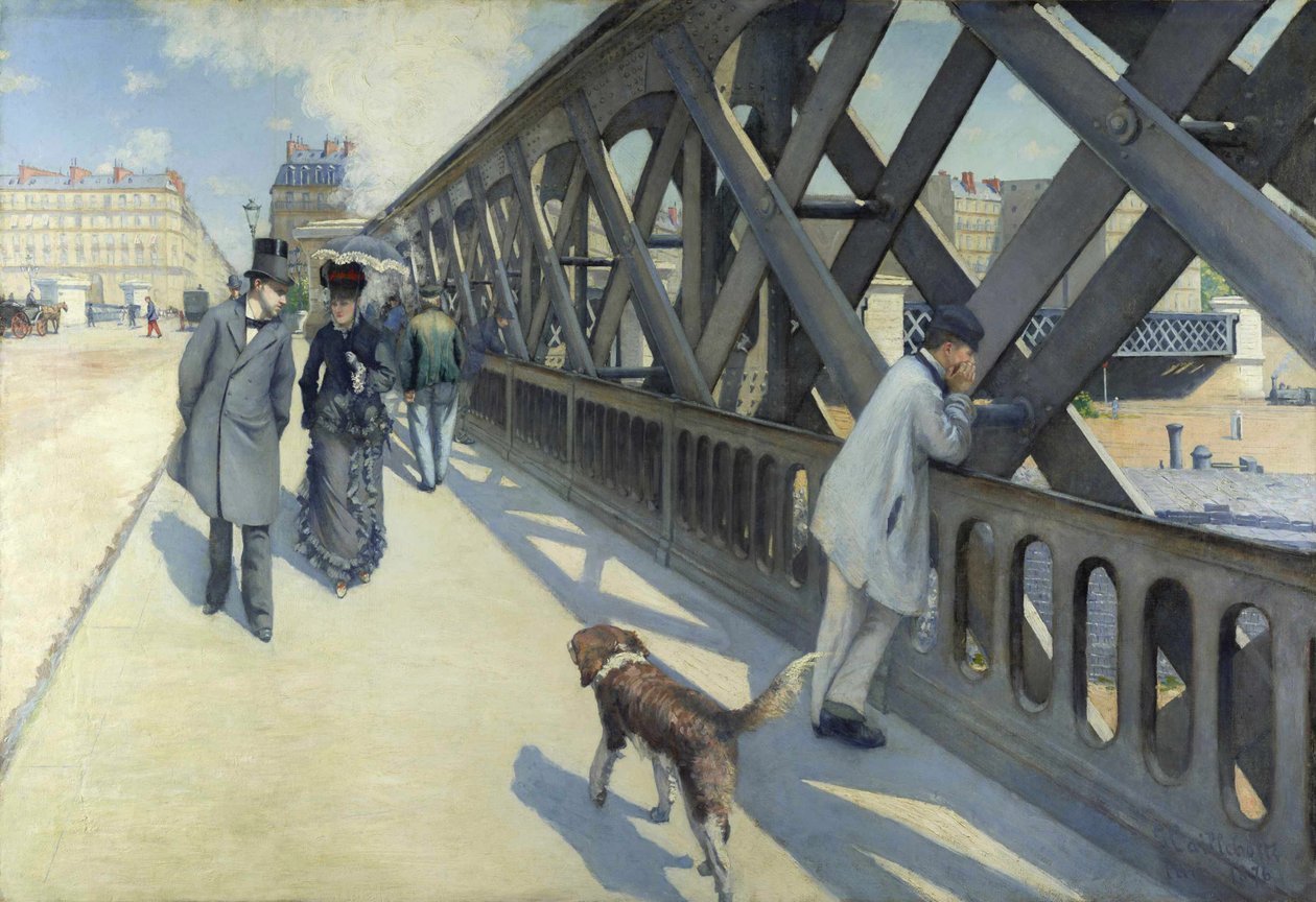 Most Evropy, 1876. od Gustave Caillebotte