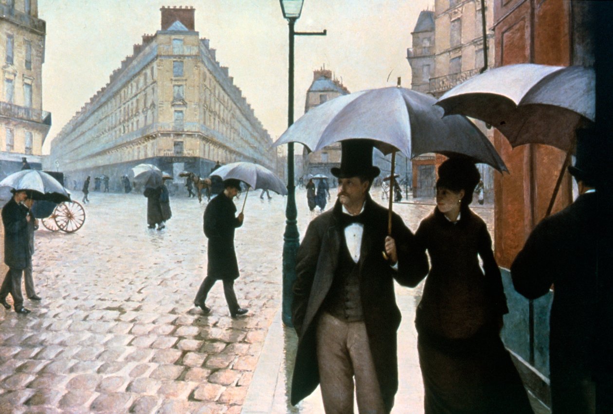 „Pařížská ulice v deštivém počasí“, 1877. od Gustave Caillebotte