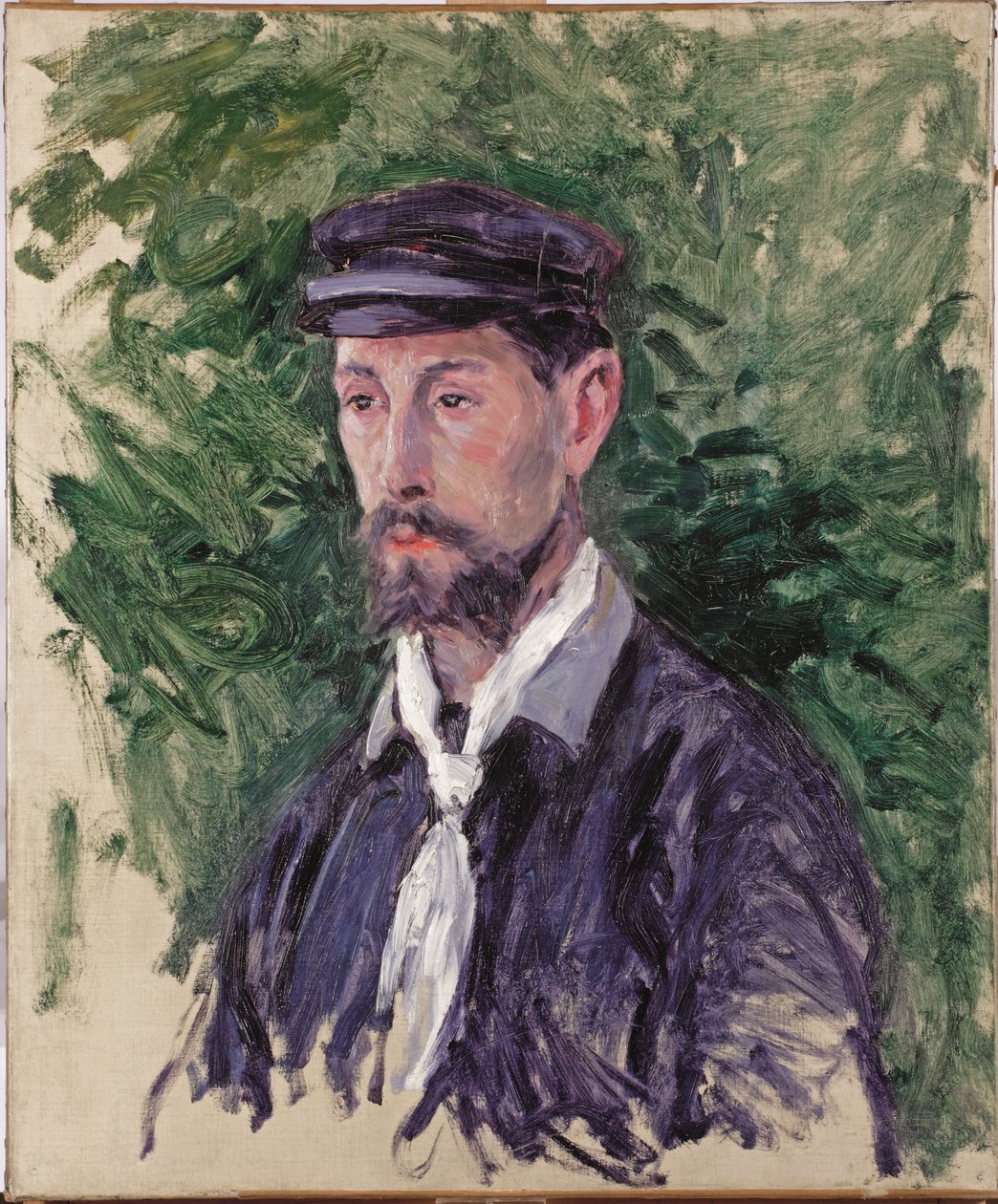 Portrét Eugèna Lamyho od Gustave Caillebotte