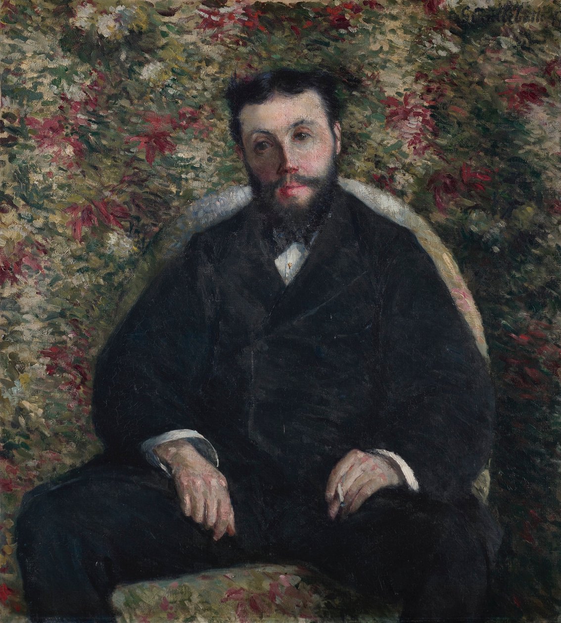 Portrét A. Cassabois od Gustave Caillebotte