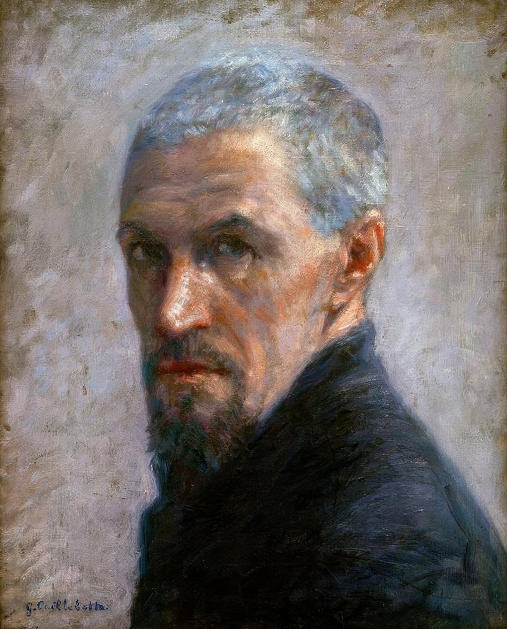 Portrét umělce od Gustave Caillebotte
