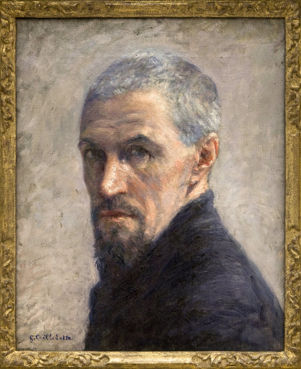 Portrét Gustava Caillebotte (olej na plátně) od Gustave Caillebotte