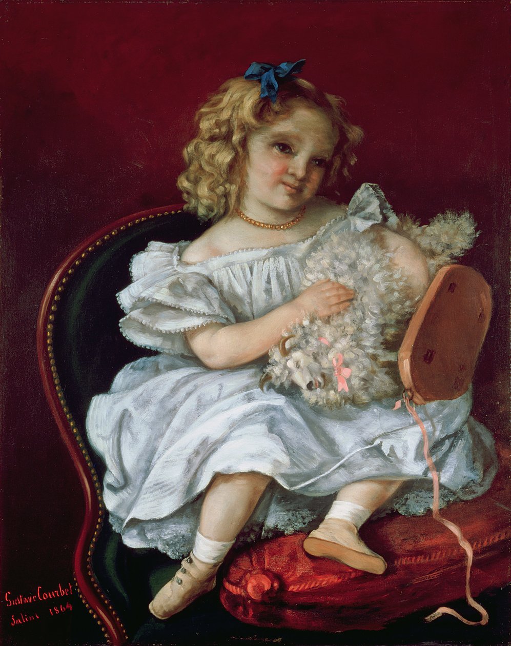 Beatrice Bouvet (nar. 1861) 1864 (olej na plátně) od Gustave Courbet