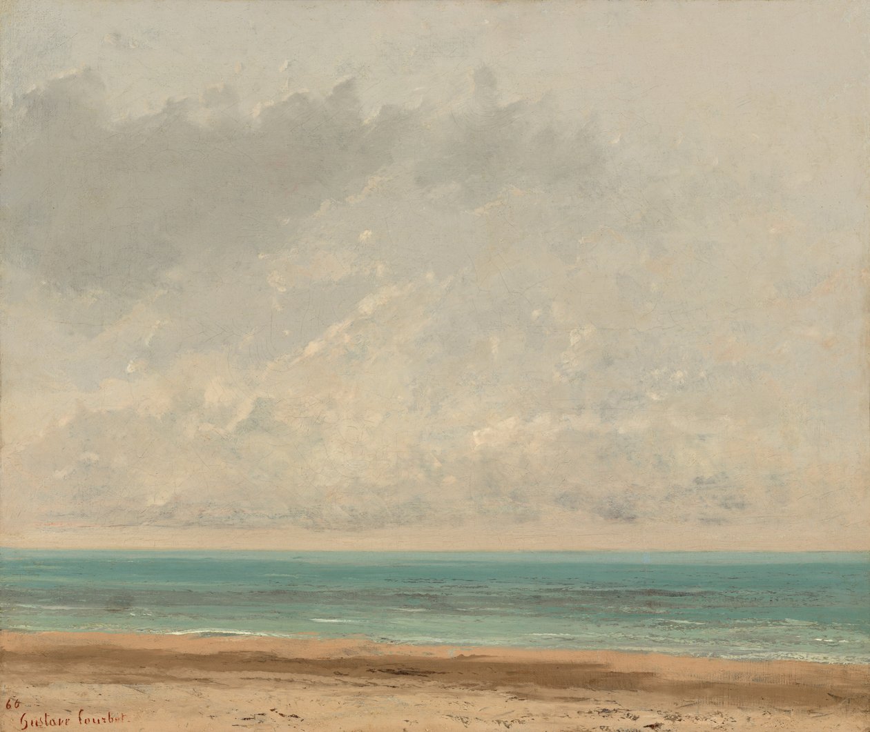 Klidné moře od Gustave Courbet
