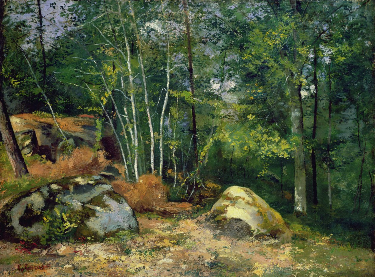 Mince de Foret od Gustave Courbet