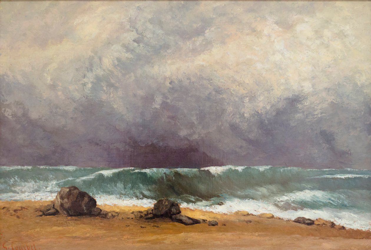 Vlna od Gustave Courbet
