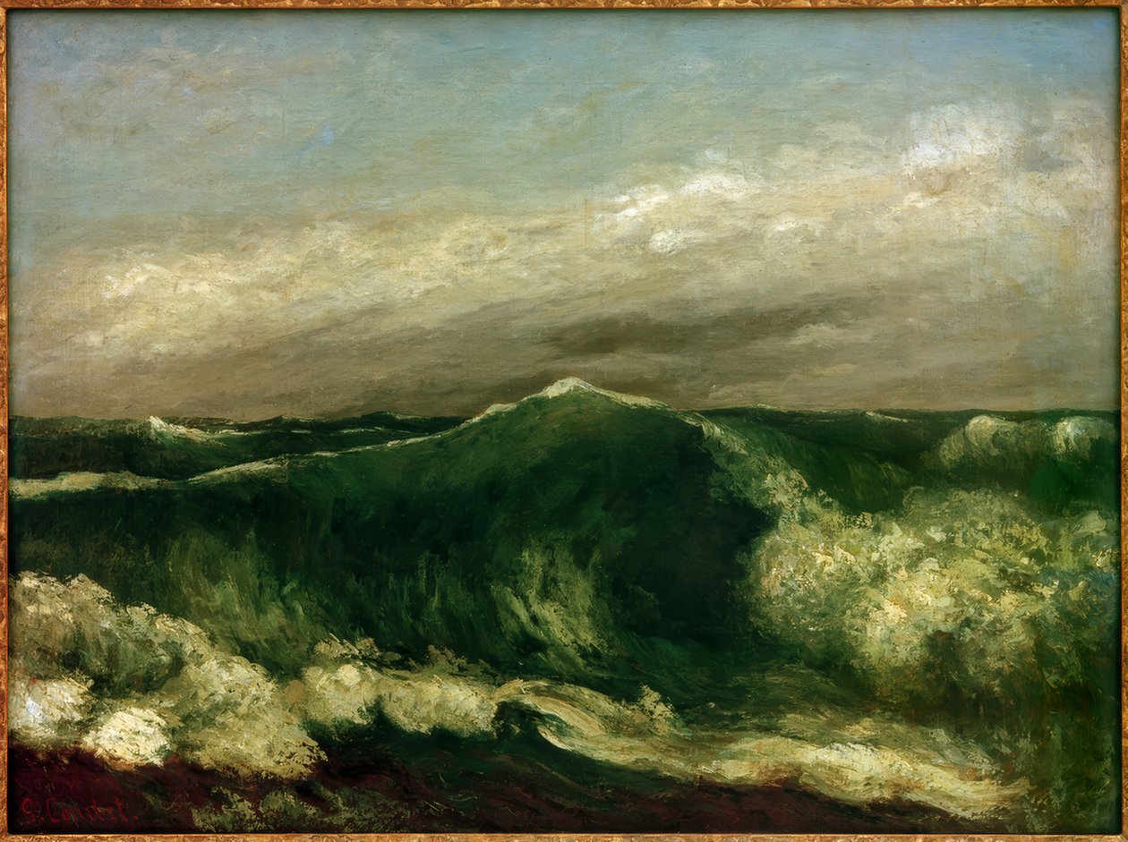 Vlna od Gustave Courbet