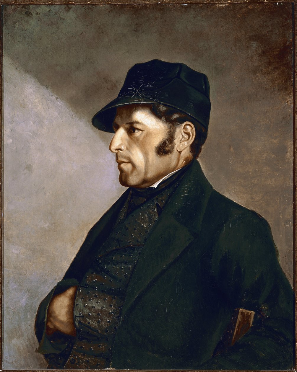 Portrét Eleonor Regis Courbet otec malíře Malba Gustava Courbeta od Gustave Courbet