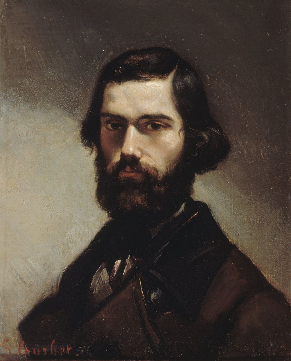 Portrét Julese Vallèse 1832-1885, 1861. od Gustave Courbet