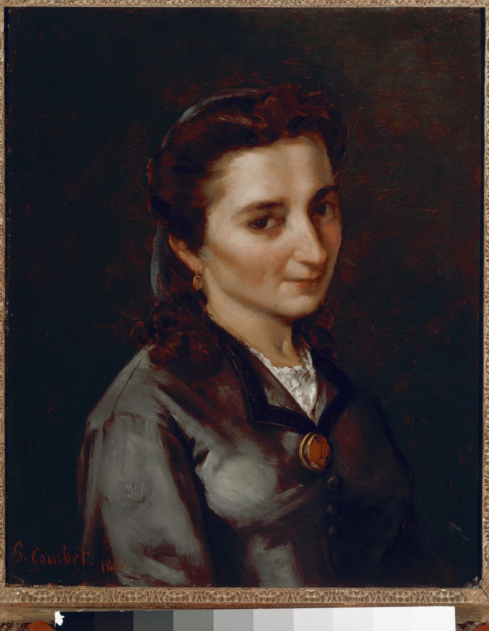 Portrét Madame Buchon Malba od Gustava Courbeta od Gustave Courbet