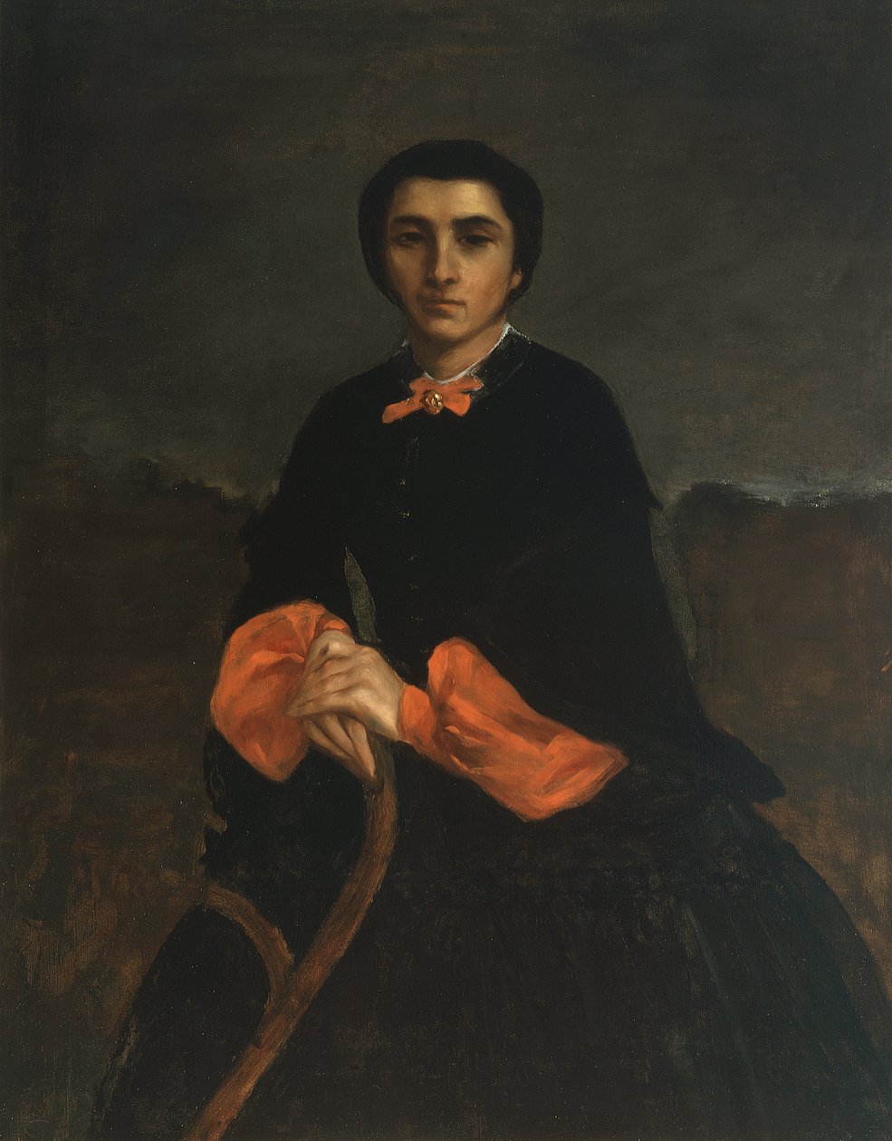 Portrét ženy: Juliette Courbet od Gustave Courbet