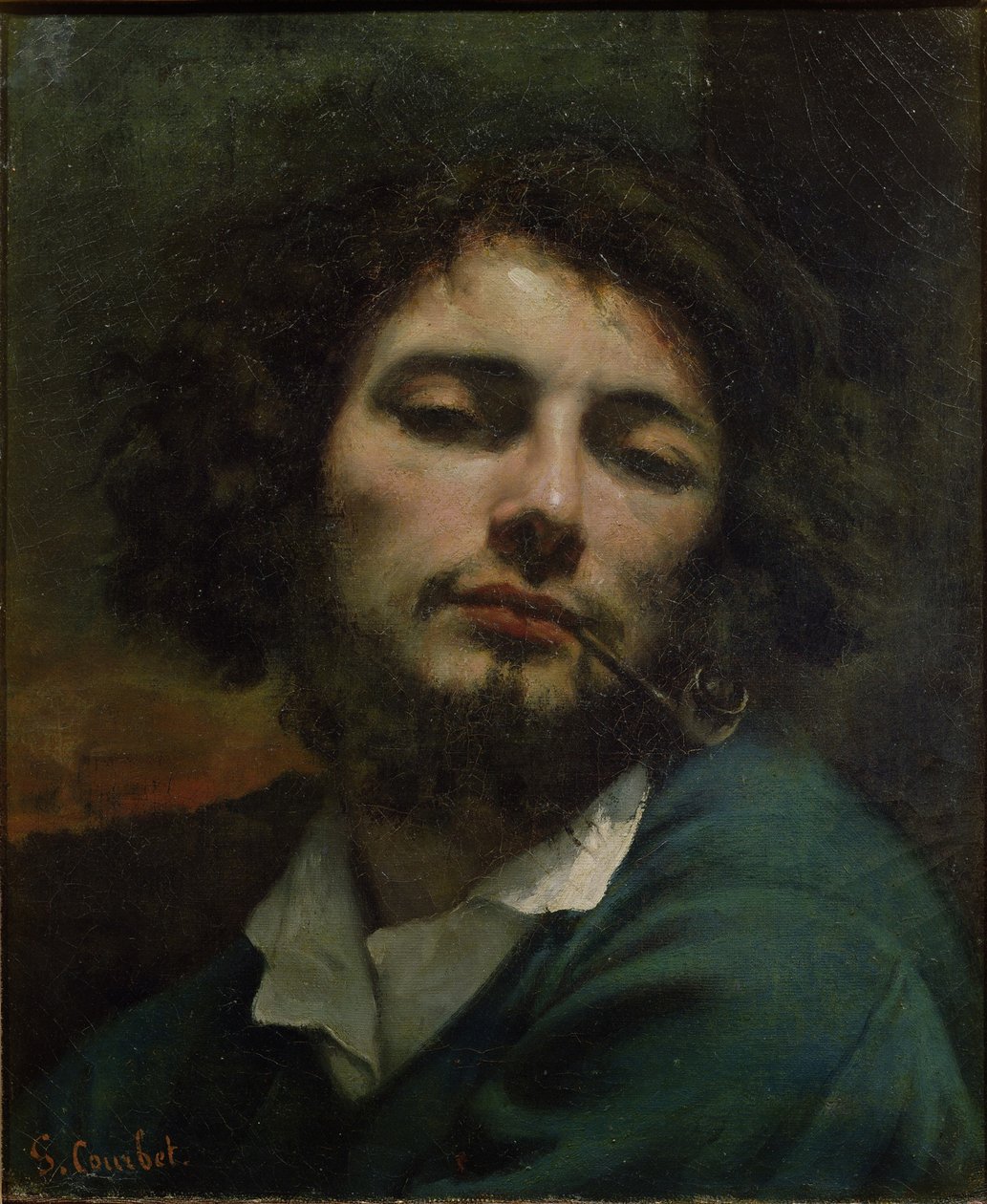 Autoportrét od Gustave Courbet