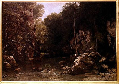 Samota, 1866 od Gustave Courbet