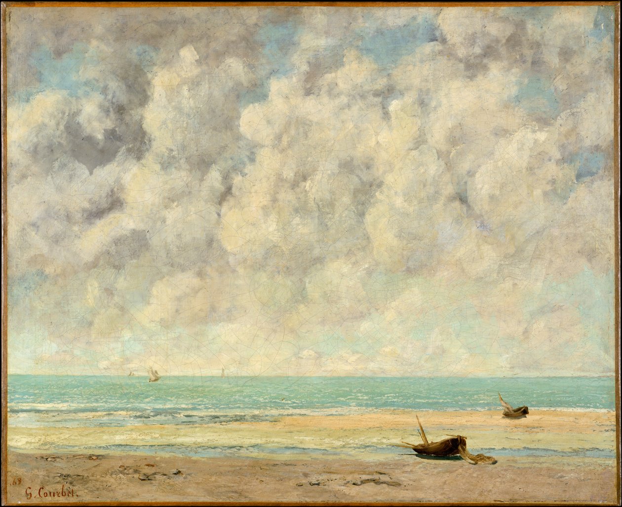 Klidné moře od Gustave Courbet