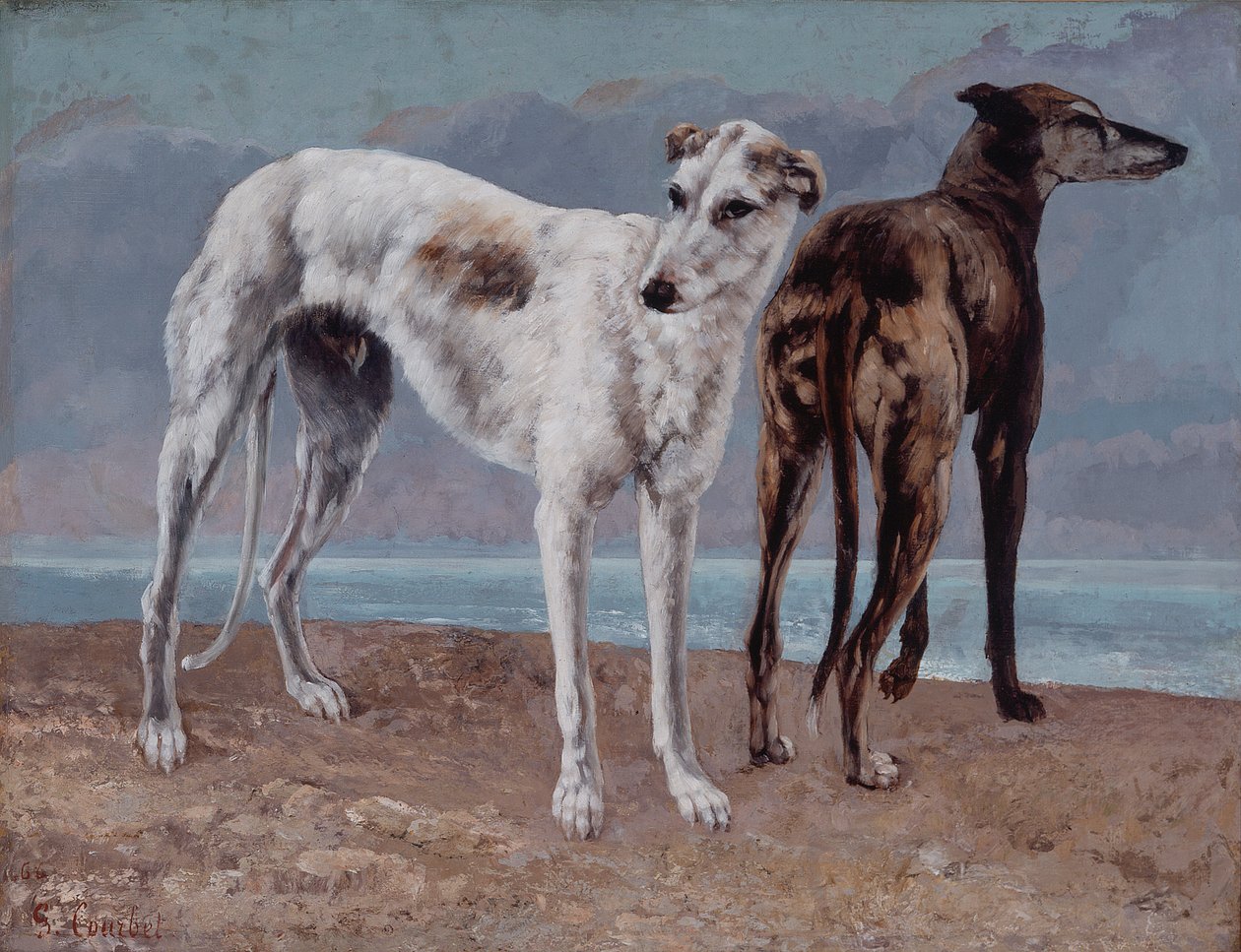Chrti hraběte de Choiseul od Gustave Courbet