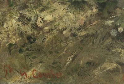 Setkání aneb Bonjour M. Courbet (detail) od Gustave Courbet