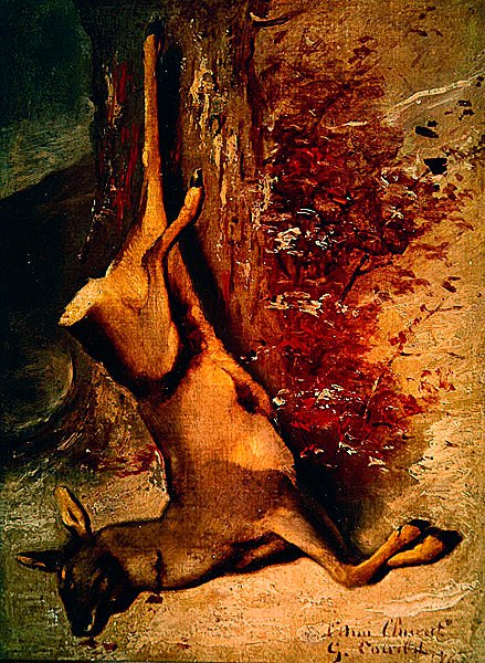 Srnec, 1876 od Gustave Courbet