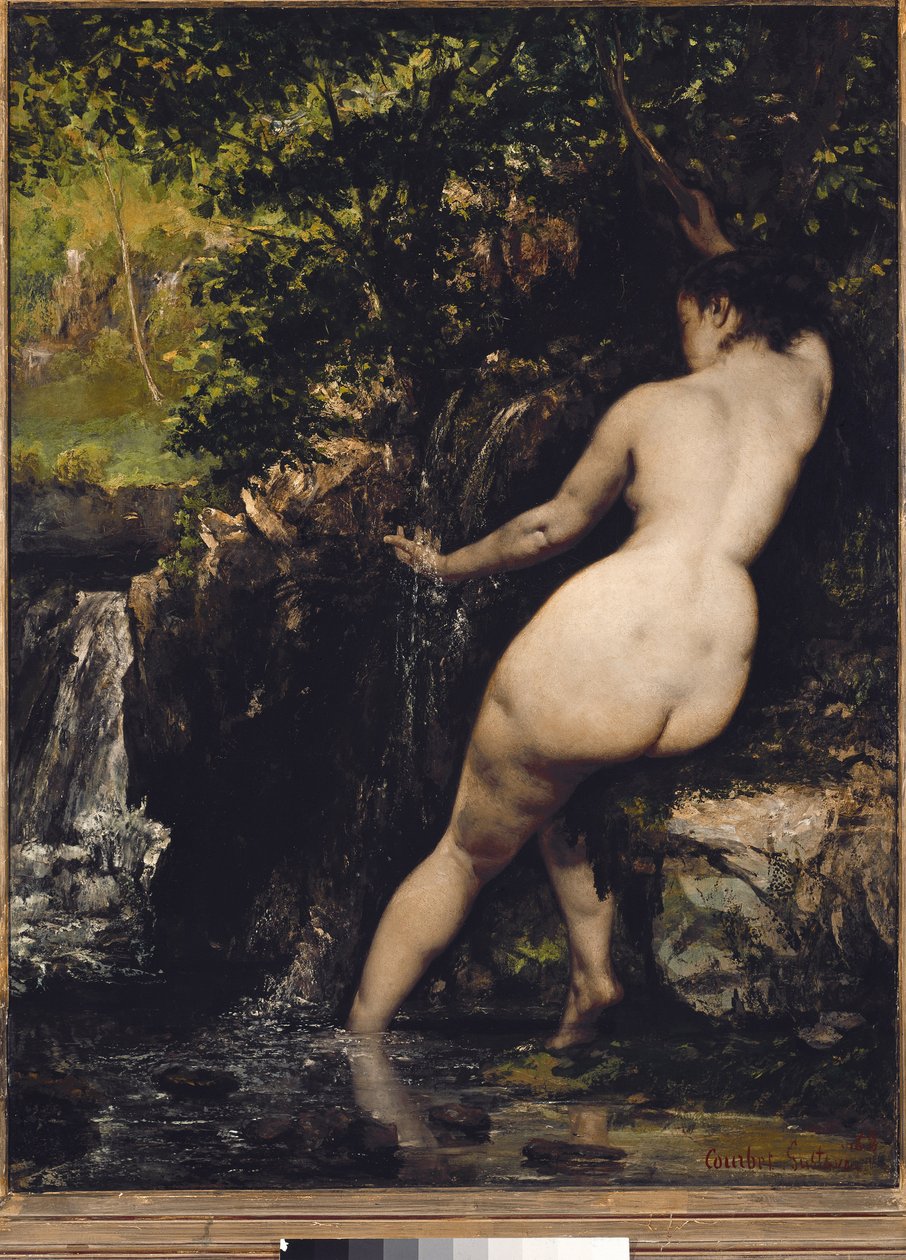Zdroj od Gustave Courbet