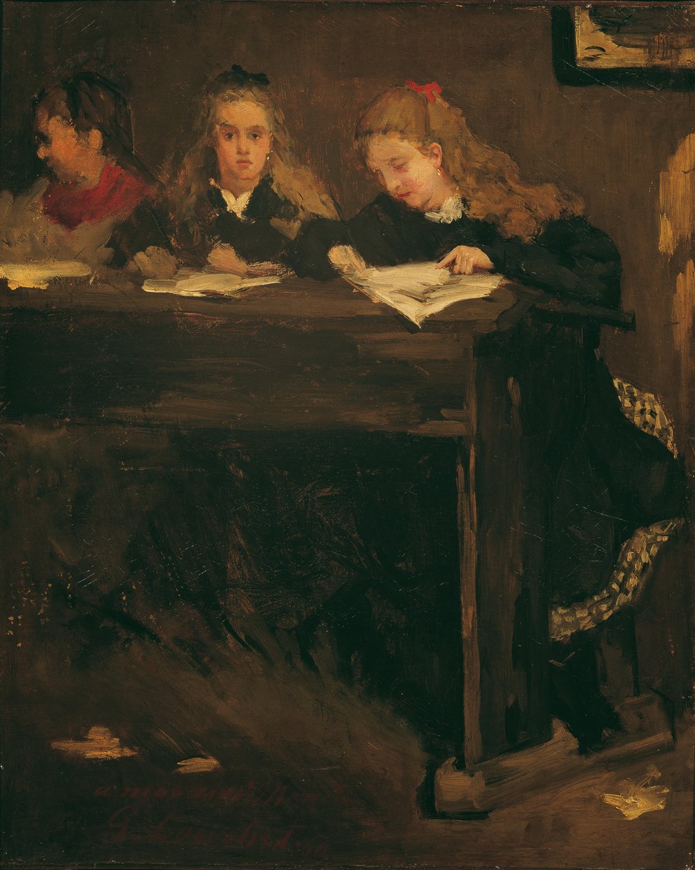 Tři školačky, 1860. od Gustave Courbet