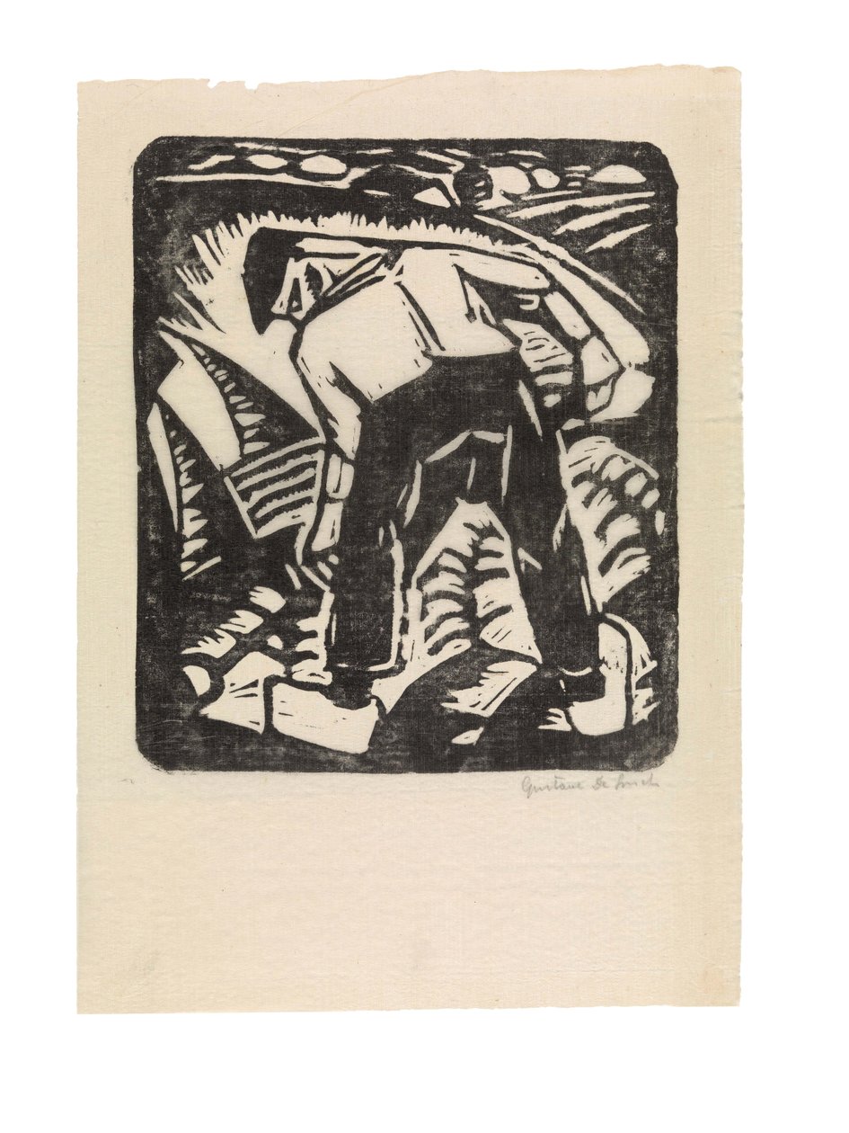 Holandsky: Bramborář nebo Farmář od Gustave de Smet