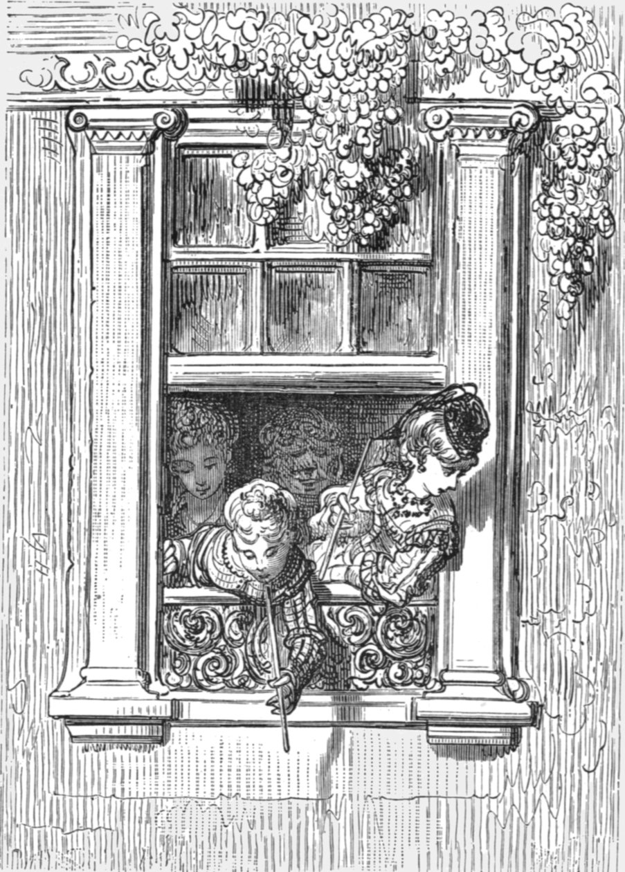 "Balkónová scéna", 1872. od Gustave Dore