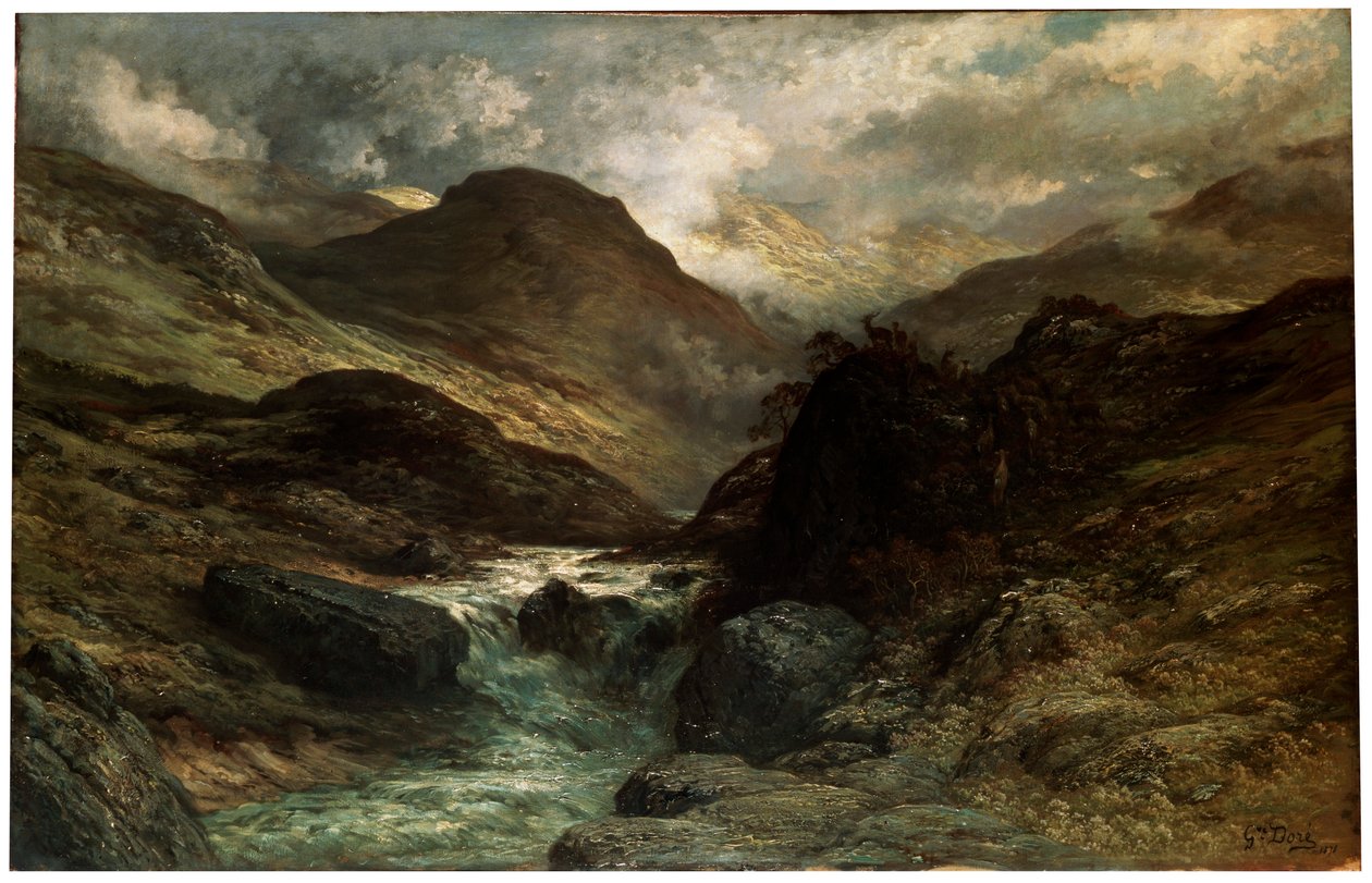 Kaňon, 1878. od Gustave Dore