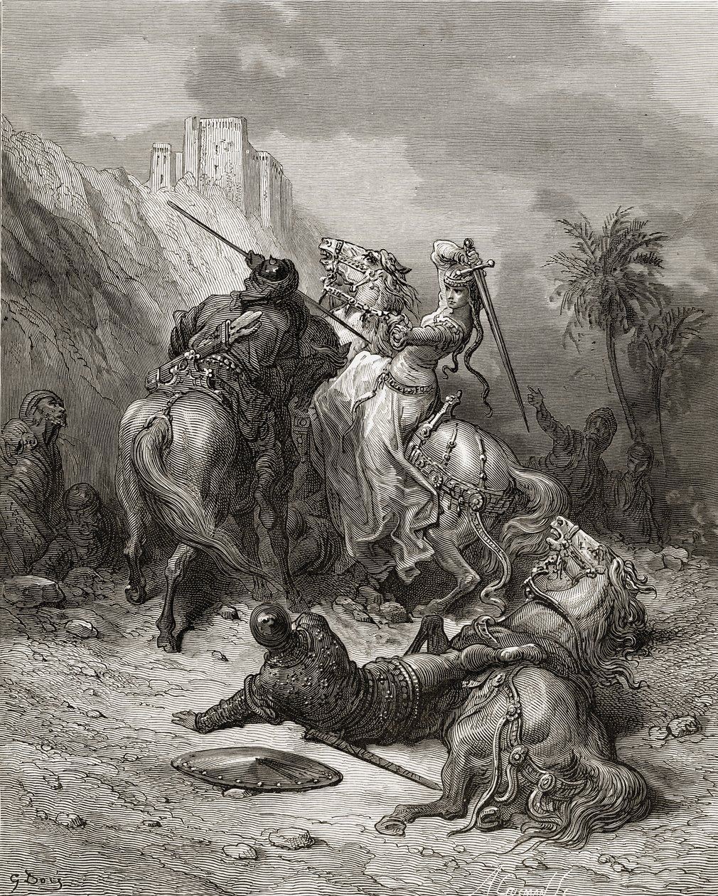 A Heroine Florine of Burgundsko, ilustrace z 