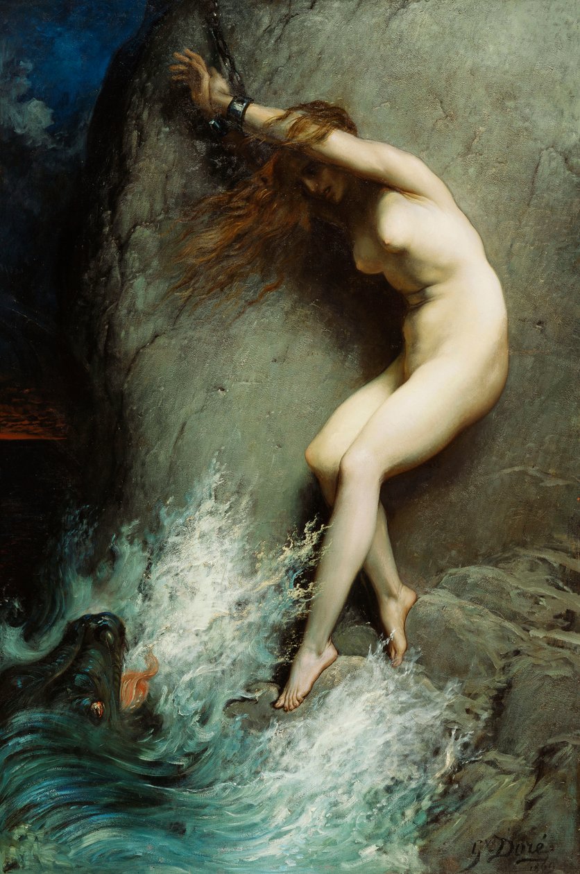 Andromeda, 1869 od Gustave Dore