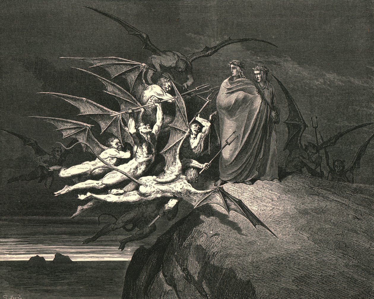 Nikdo z vás nebuď pobuřující, c1890. od Gustave Dore
