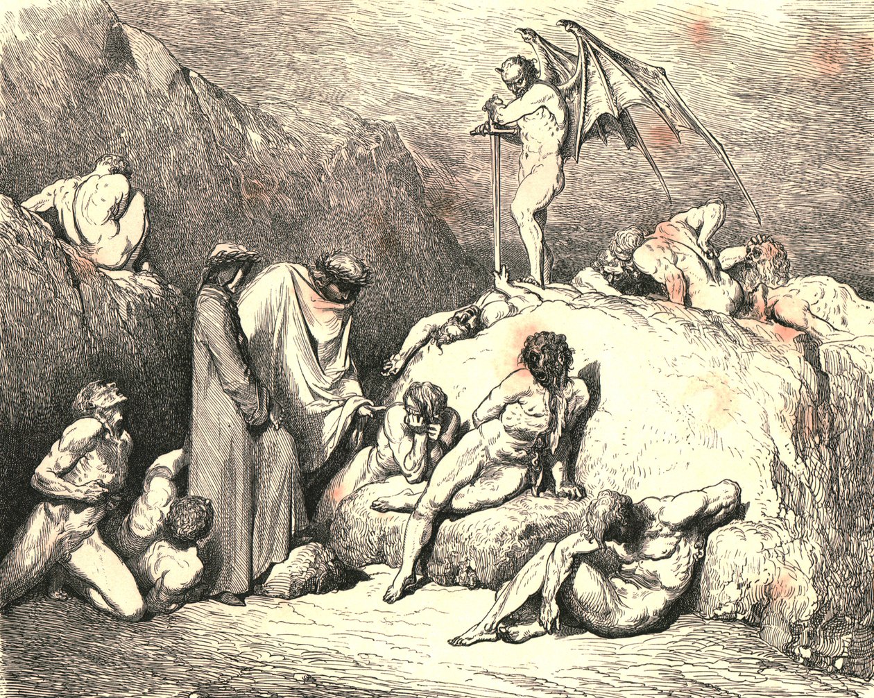Vzpomeňte si na Piera z Mediciny, pokud se znovu vrátíte, c1890. od Gustave Dore