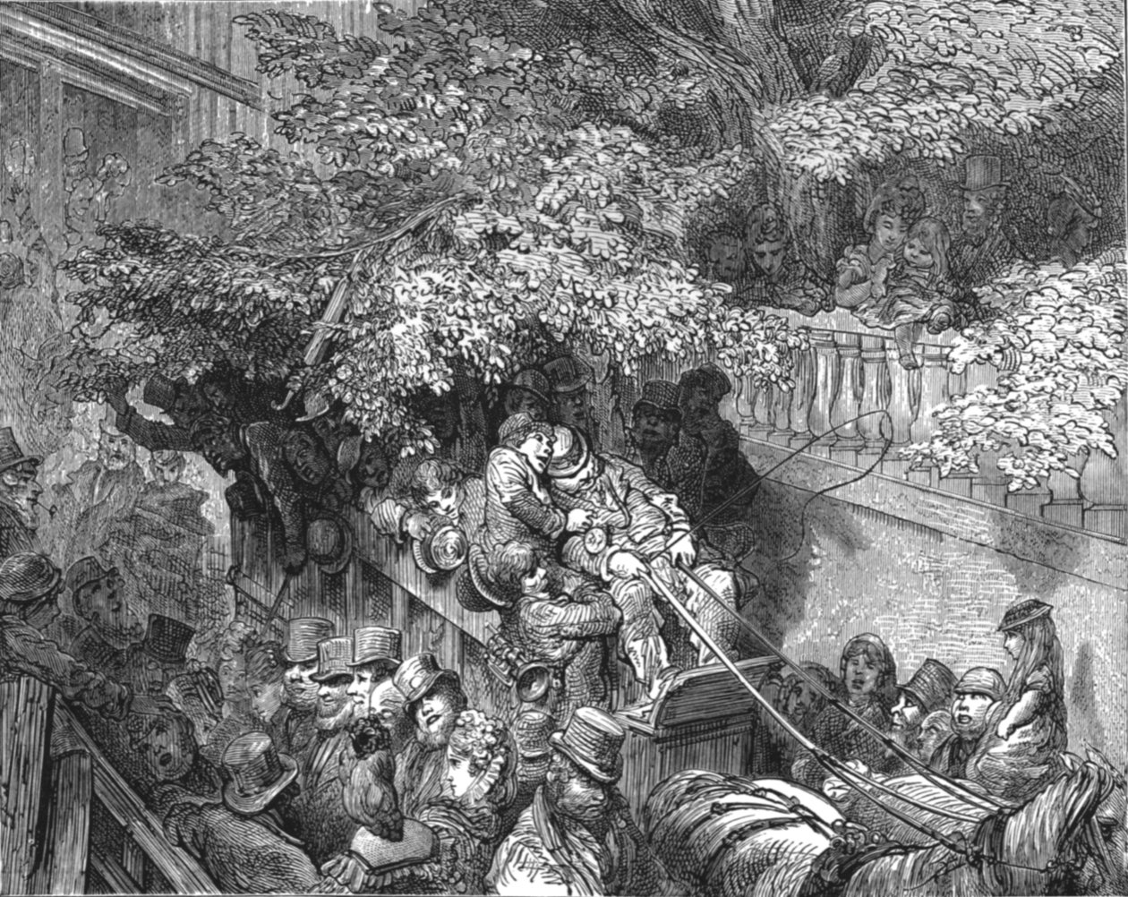 „Chycen ve větvích“, 1872. od Gustave Dore
