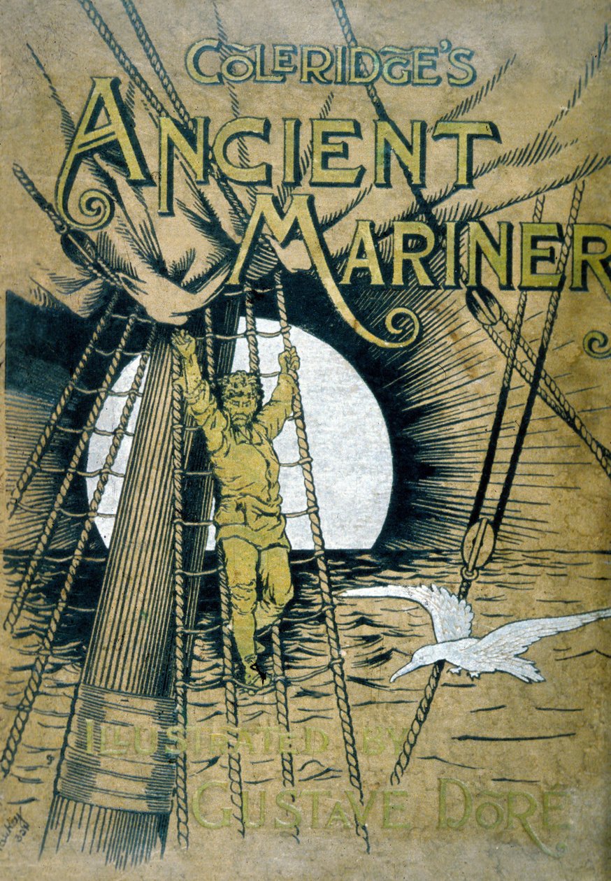Obálka knihy "Ancient mariner" od Samuela Taylora Coleridgese, ilustrace Gustave Dore od Gustave Dore