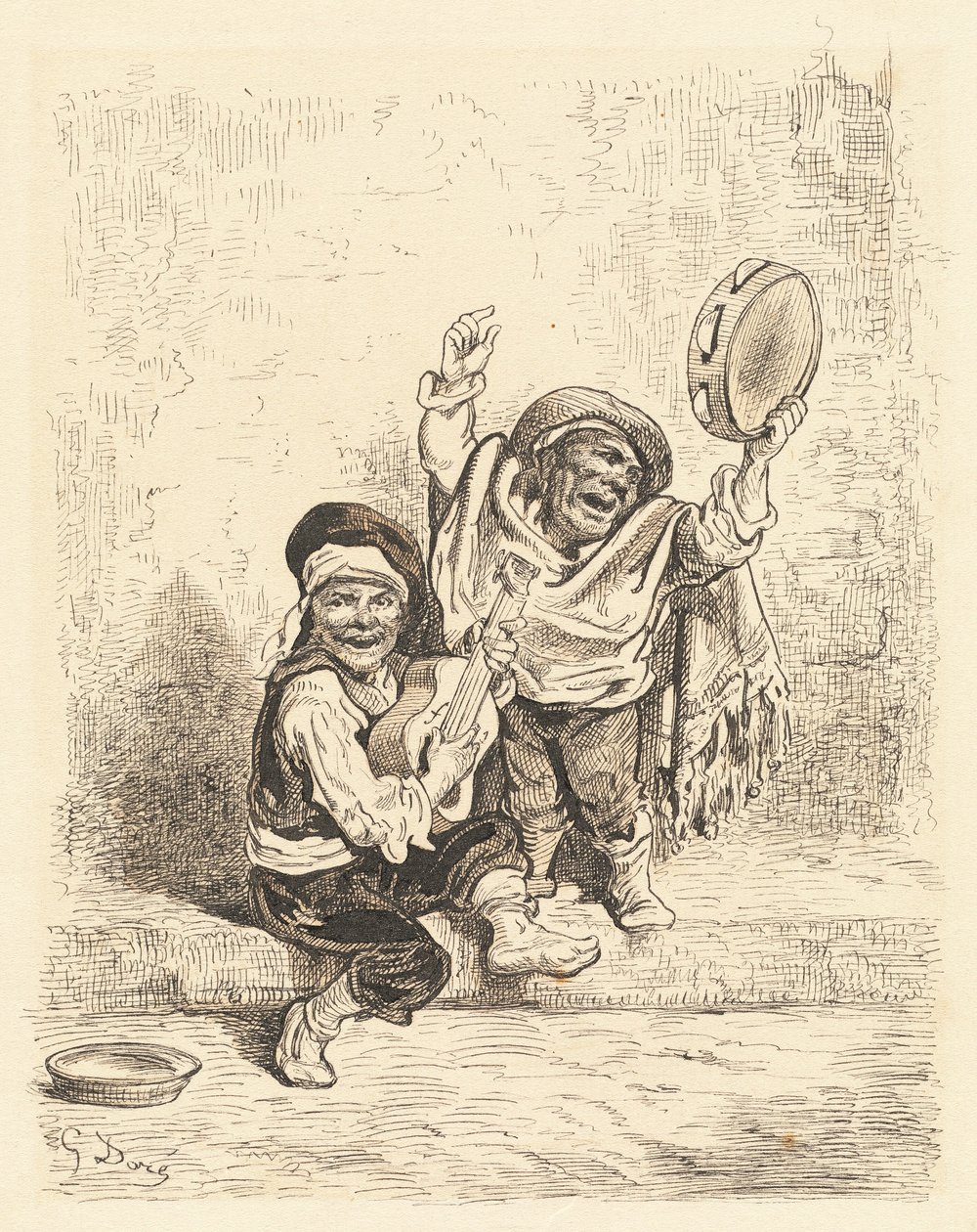 Trpasličí hudebníci z Granady od Gustave Dore
