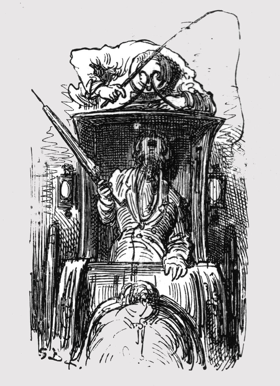 "Hansova kabina", 1872. od Gustave Dore