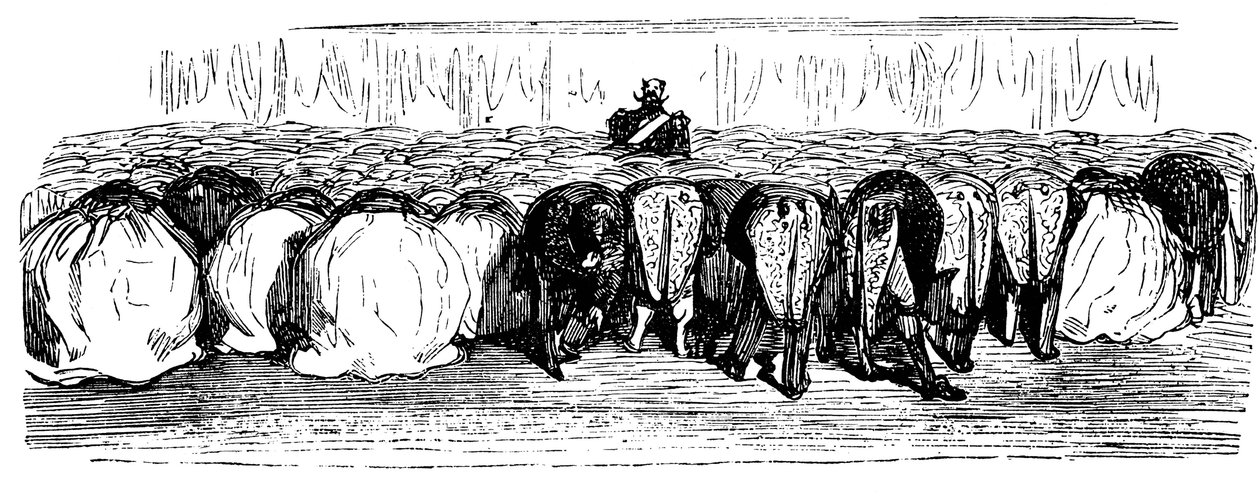 Dějiny Svaté Rusi. Velký ples v Zimním paláci, 1854. od Gustave Dore