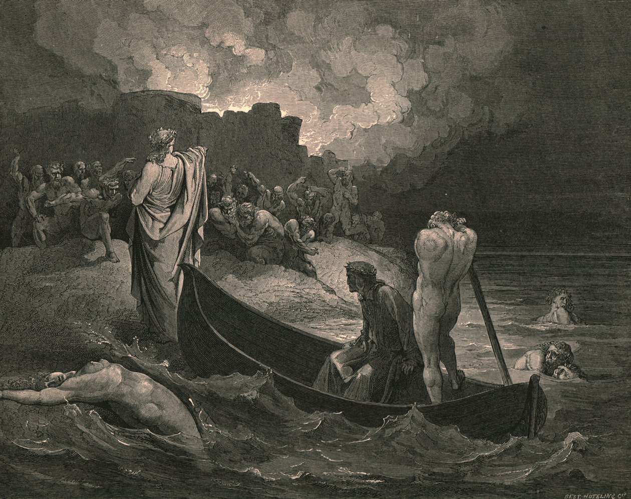 Neslyšel jsem, jaké podmínky jim nabídl, c1890. od Gustave Dore
