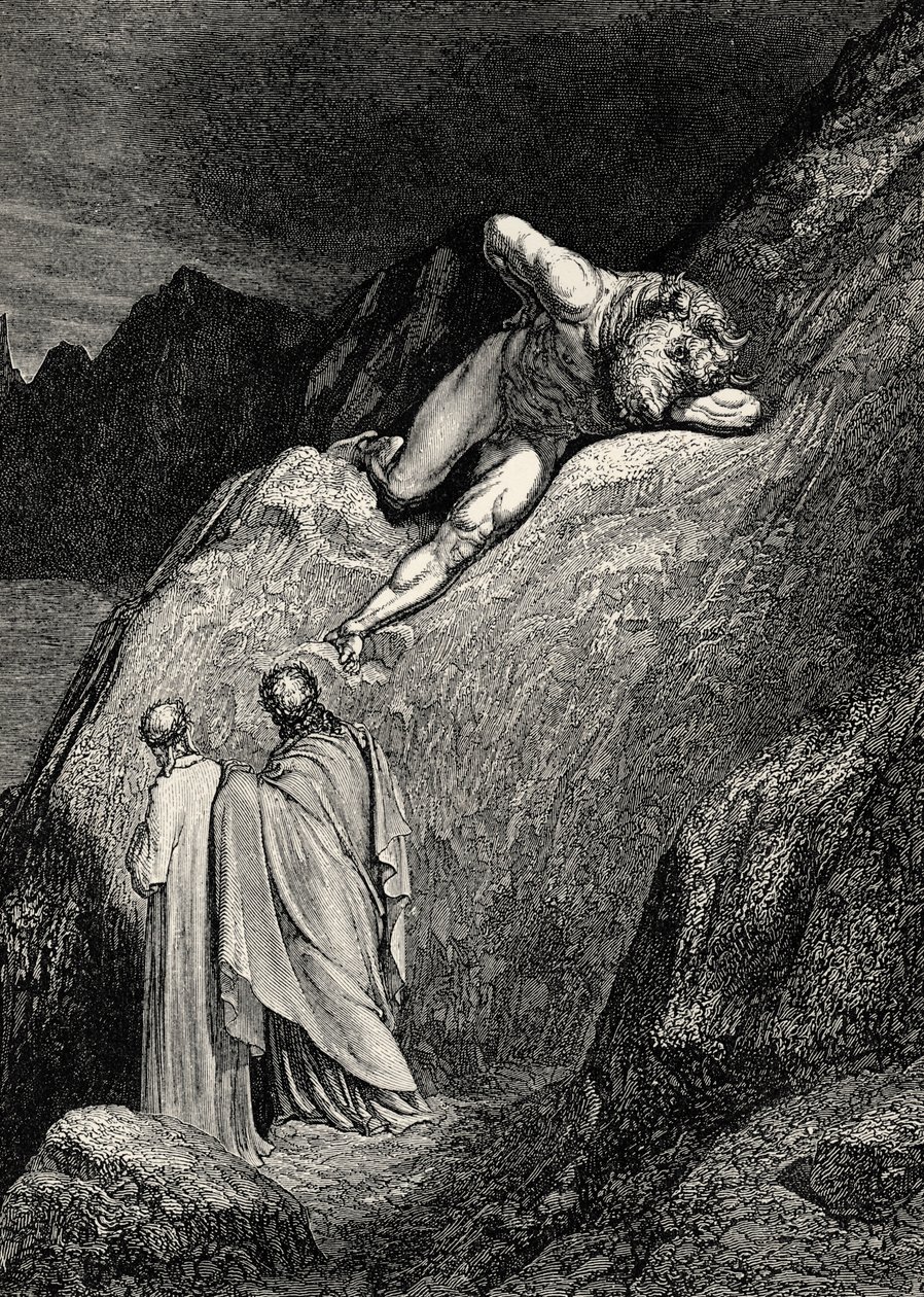 Ilustrace k Božské komedii - Peklo (La Divina Commedia, L