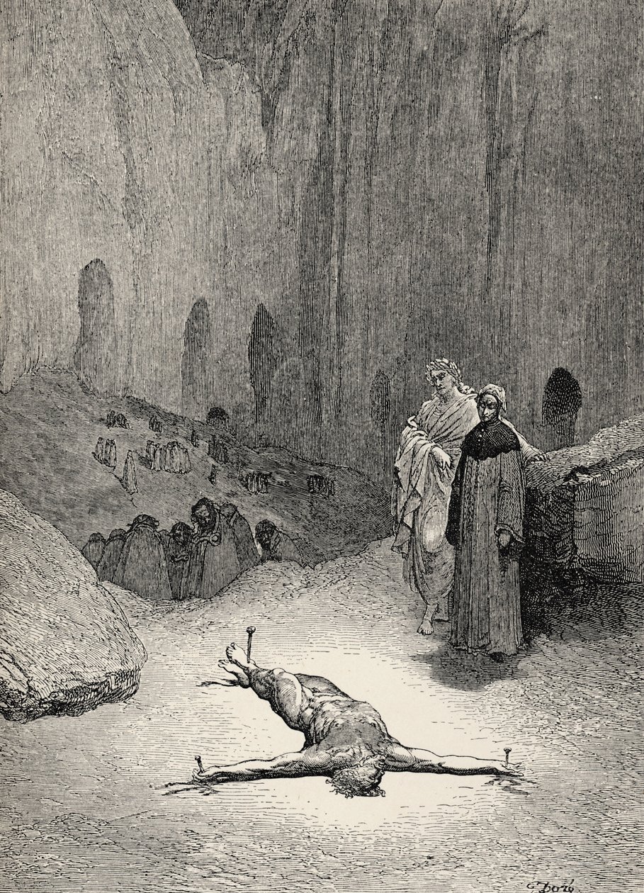 Ilustrace k Božské komedii - Peklo (La Divina Commedia, L