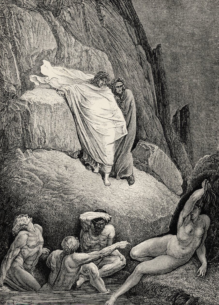 Ilustrace k Božské komedii - Peklo (La Divina Commedia, L
