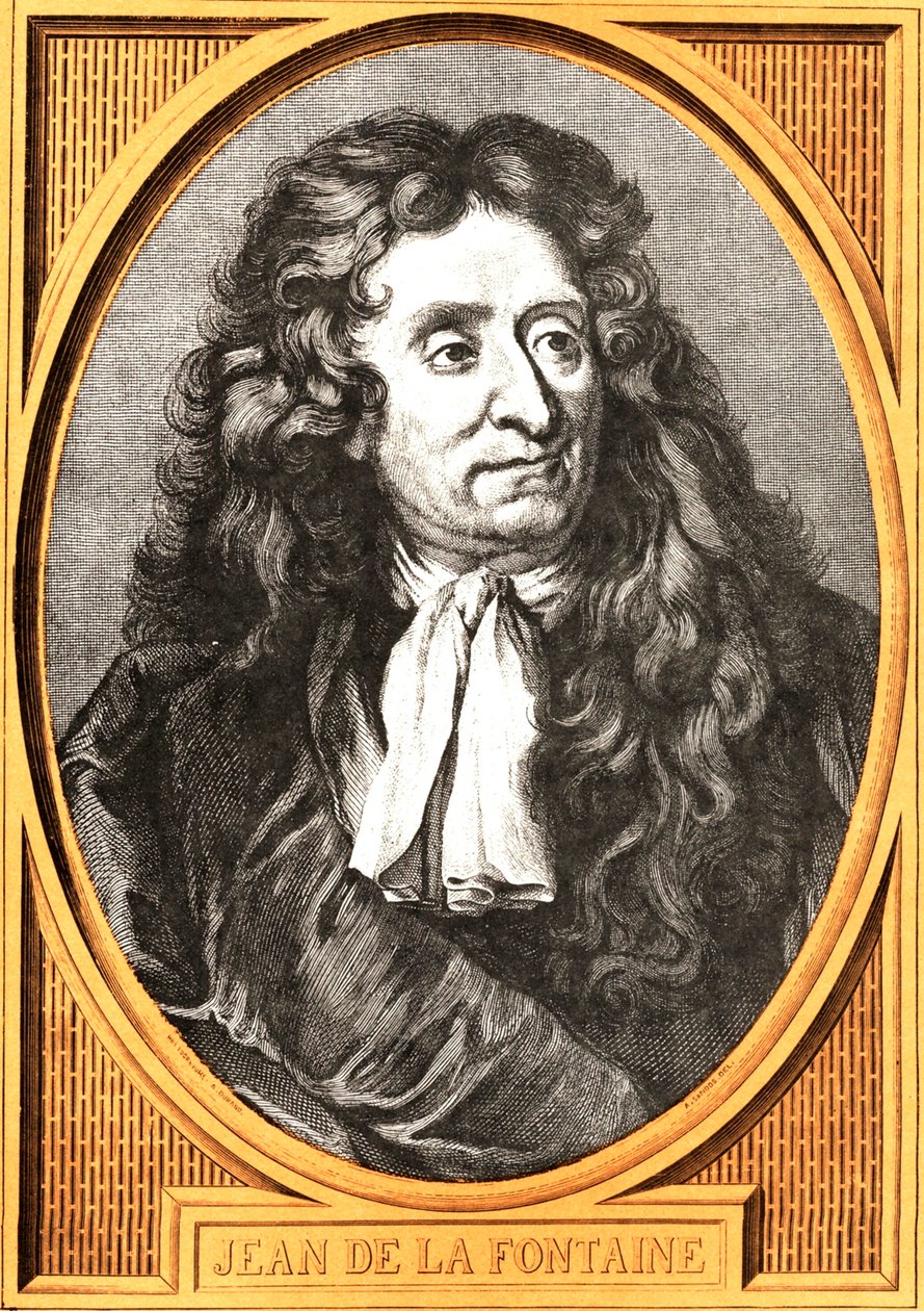 Jean de La Fontaine 1621-1695, 19. století. od Gustave Dore