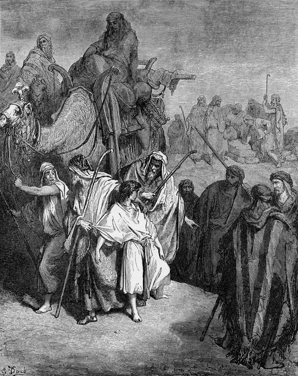 Josef prodán do Egypta od Gustave Dore