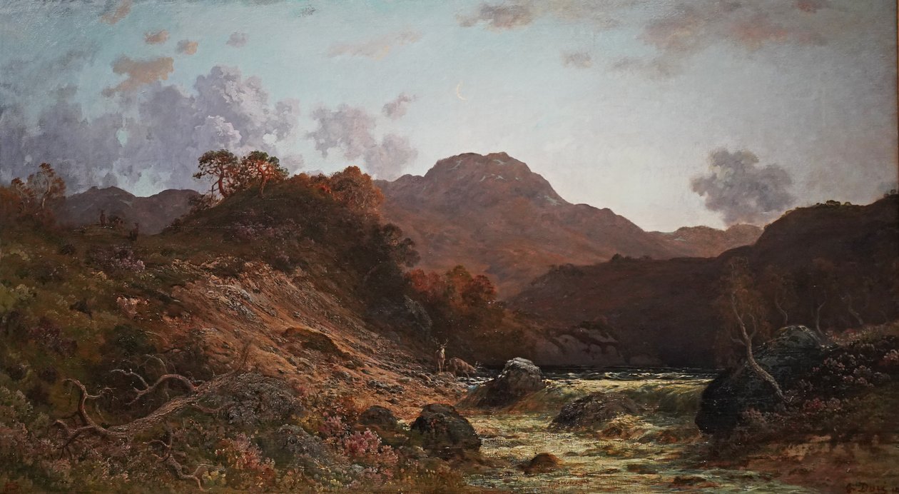 Krajina Skotska od Gustave Dore
