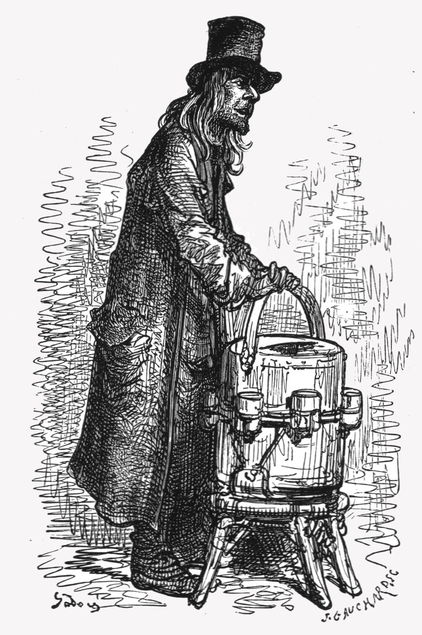 „Prodavač limonády“, 1872. od Gustave Dore
