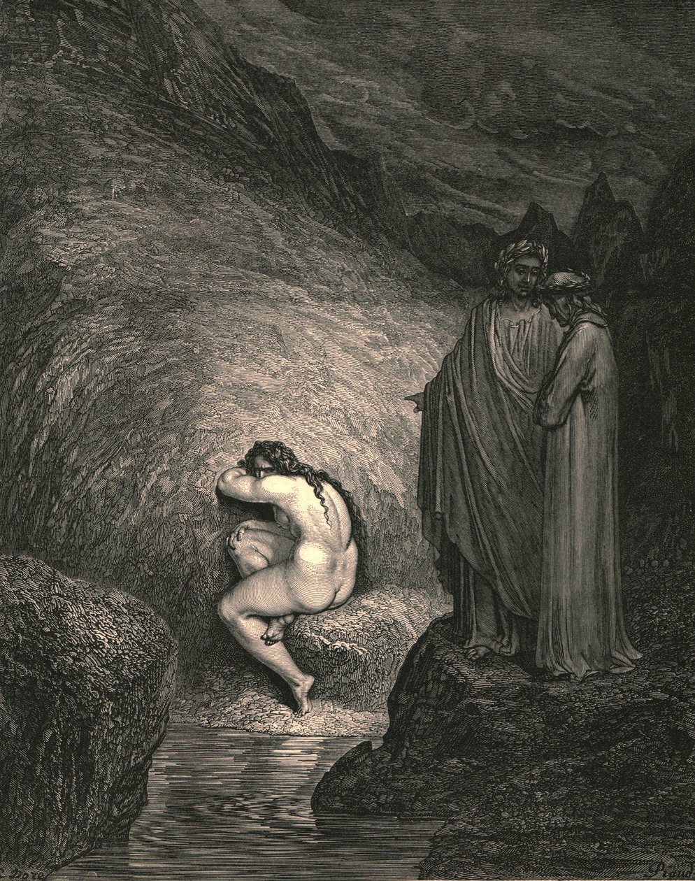 To je prastará duše ubohé Myrrhy, c1890. od Gustave Dore