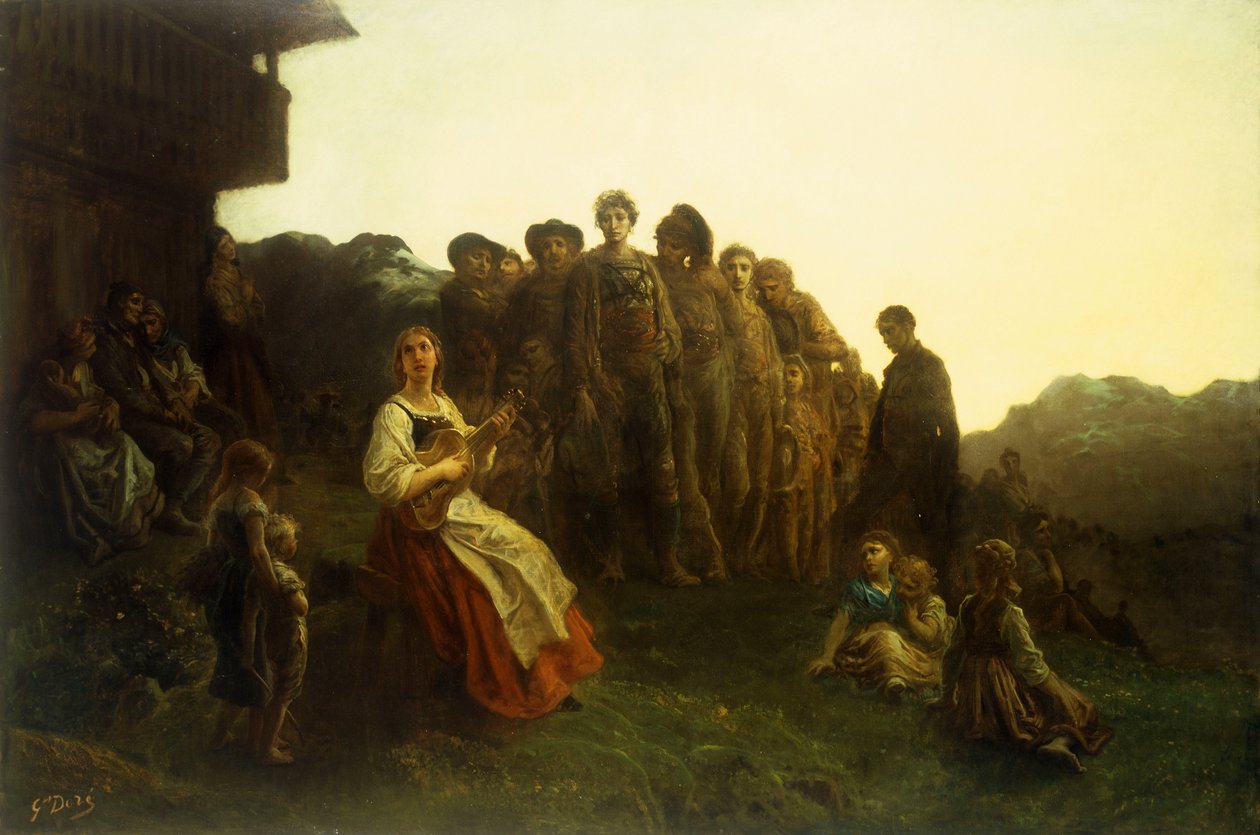 Balladeer od Gustave Dore