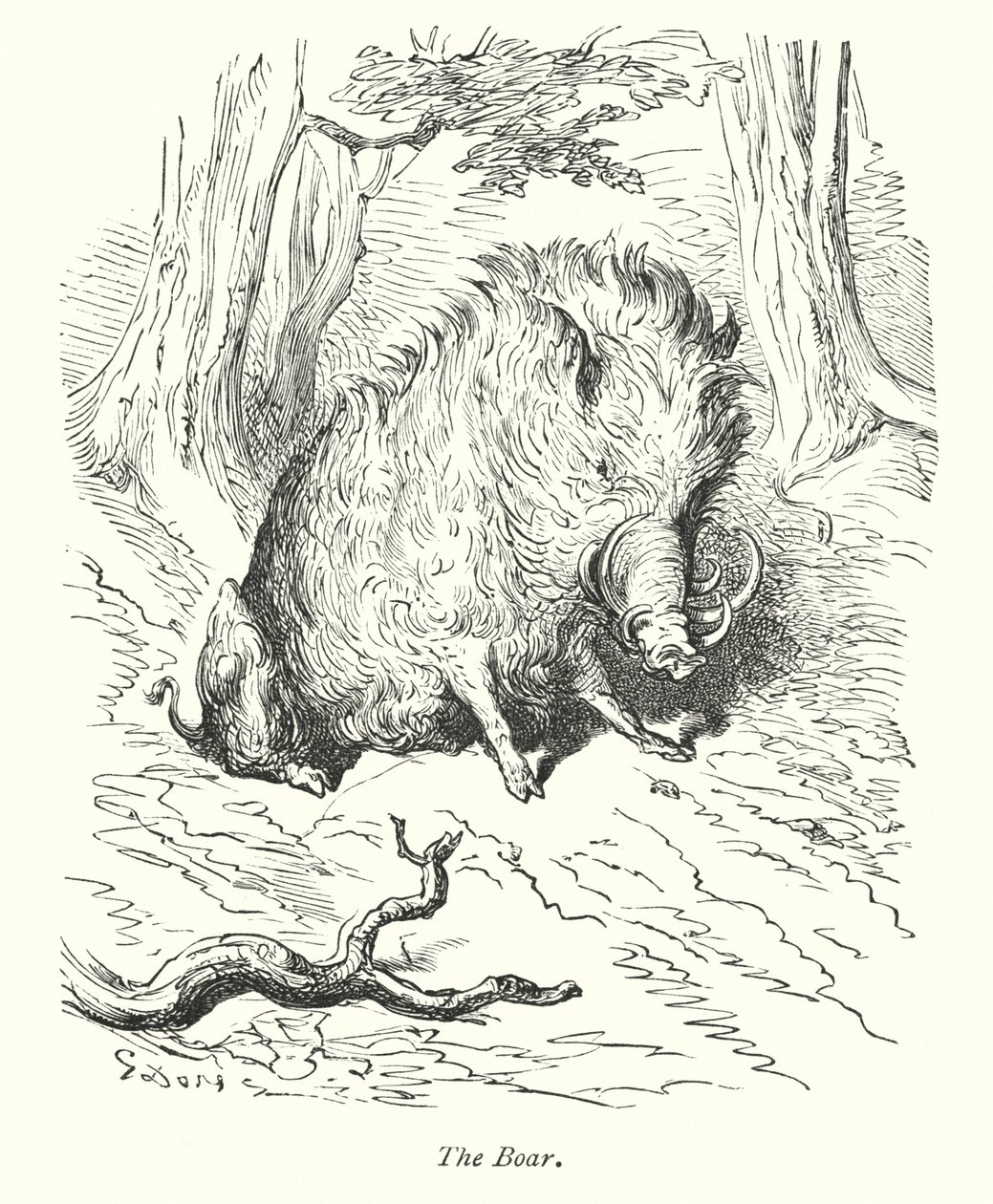 Kanec (rytina) od Gustave Dore