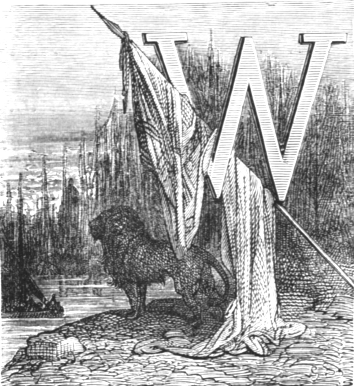„Britský lev“, 1872. od Gustave Dore