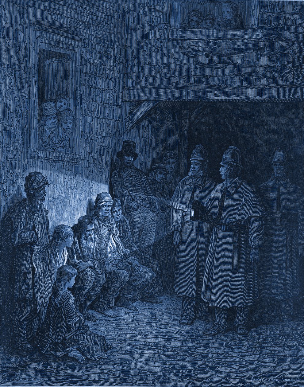 The Bulls Eye od Doré od Gustave Dore