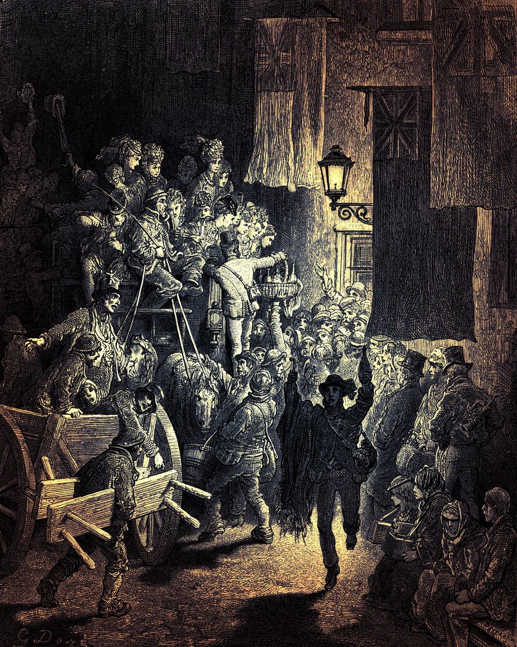 Derby - Návrat domů od Gustava Doré od Gustave Dore